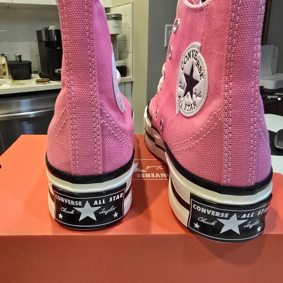Converse Chuck 70 Plus Hi Oopsi Pink Egret Black Women's Size 8 Sneaker NEW - Picture 7 of 10